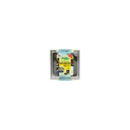 Jiffy 14-Cell Self-Watering Greenhouse Seed Starter Kit T14HG — Residential Use, Standard Application