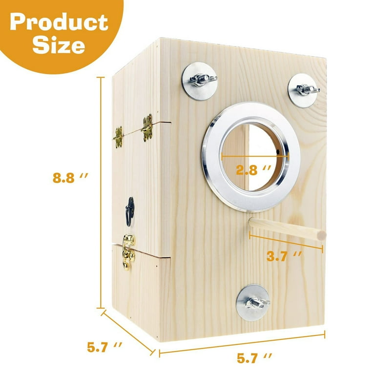 Bird Cage Parrot Breeding Nest Box Bird Nest Warm Bird Incubator