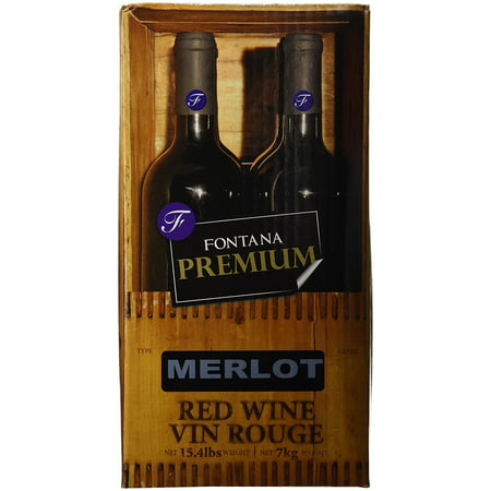 Merlot Fontana Wine Making Kit Premium (28 Day