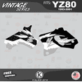 thumbnail image 3 of Kalair GFX Graphics Kit for Yamaha YZ80 (1993-2001) Vintage Series, 3 of 5