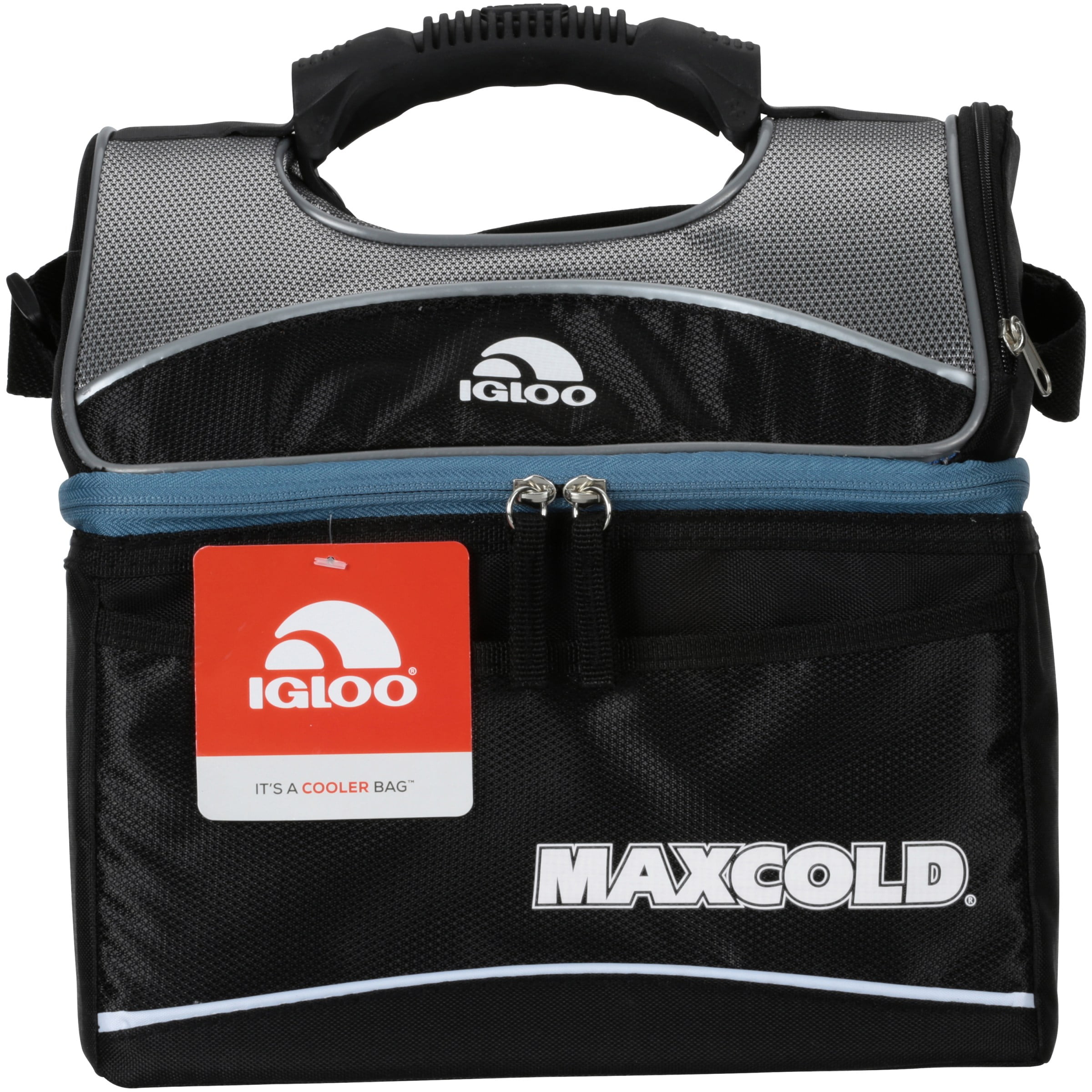 Igloo Cooler Lunch Box MaxCold Gripper 16-Qt Meal Prep School Work