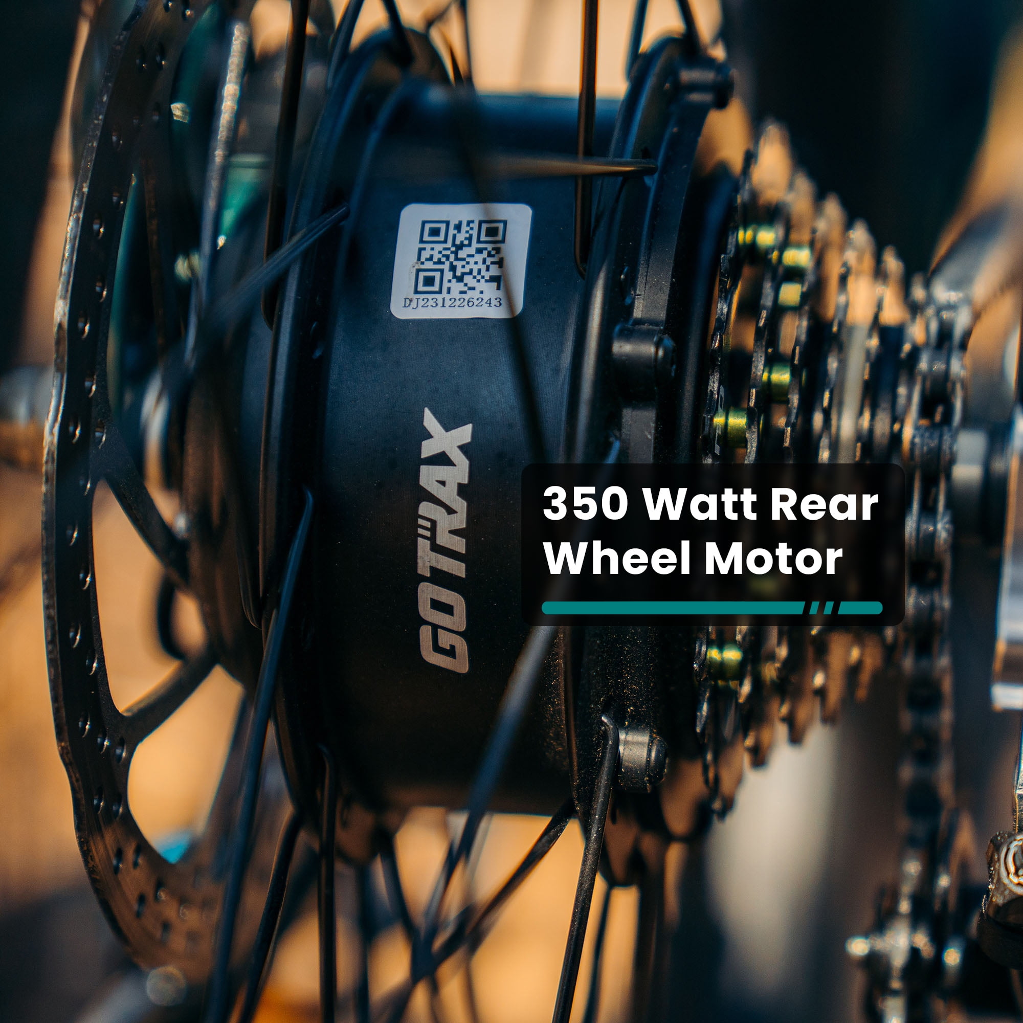 GOTRAX D1RT 27.5" Adult Electric Mountain Bike, 350W 36V 10.4Ah Shimano 7 Speed 20mph Up to 300lb E-Bike,Green