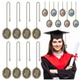 thumbnail image 3 of Household Pendant, Ongmies Custom Graduation Memorial Tassel Charm 2024 Customized Graduation Cap Decorations Photo Charms Pendant Personalized Grad Gifts for College Him Her, Hangs, 2*Pendant, 3 of 4