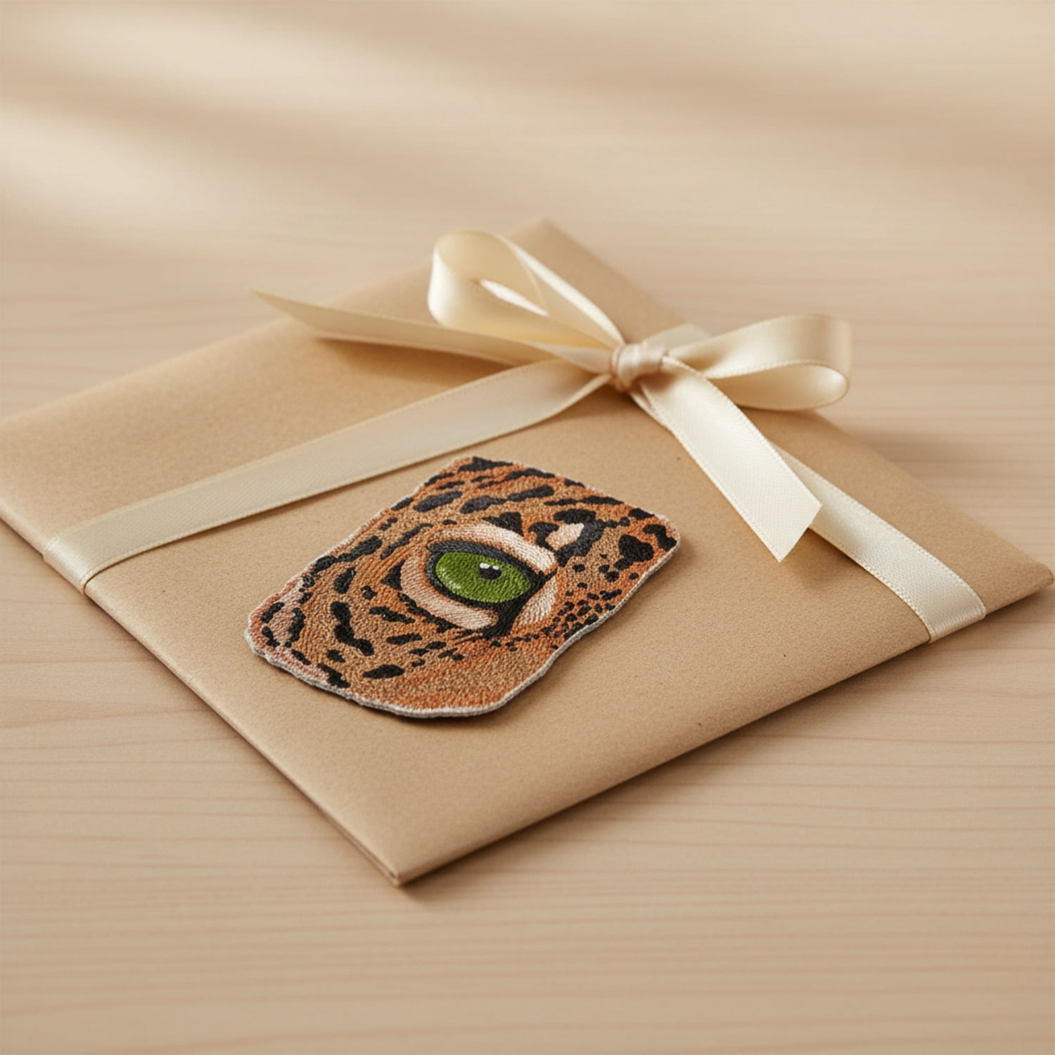 Custom and Unique Eye of Jaguar Embroidered Iron on/Sew Patch [6.87"4.63"]