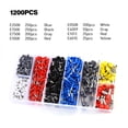 thumbnail image 6 of Crimping Tool Set Crimp Wire Plier 1200-Piece Wire Ferrule Terminals Kit, 6 of 10