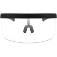 thumbnail image 3 of Gafas de gran tamaño Hombres y mujeres Protección a prueba de viento Visión clara Gafas de media cara Multifunción Viajes Lentes HD Montar al aire libre Sombrilla de verano Privacidad JAMW Sencillez, 3 of 4
