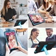 thumbnail image 5 of SOATUTO for Lenovo P11 Plus Case Shockproof Kids Friendly Case Built in Stand For Lenovo P11 Plus / P11 2021 Model TB-J606F TB-J606X TB-J616F - Black+Blue, 5 of 6