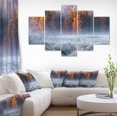 thumbnail image 1 of Design Gris de Hoarfrost par Hiver - Impression sur Toile, 1 of 3