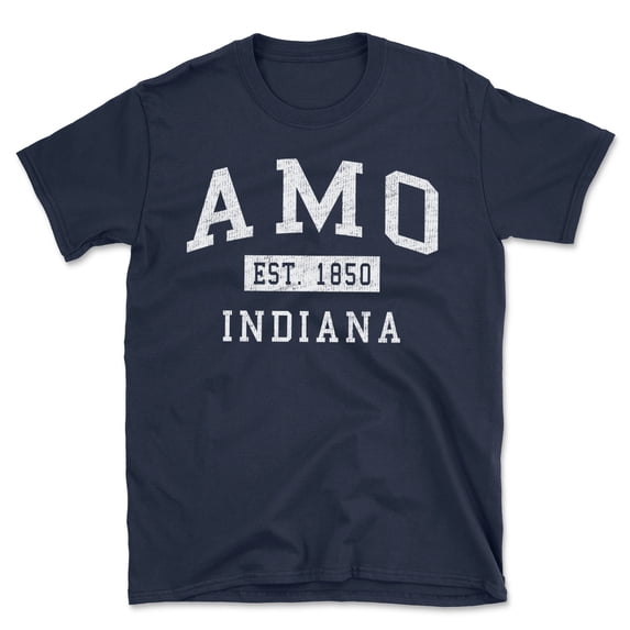 Amo Indiana Classic Established Men's Cotton T-Shirt
