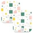 thumbnail image 7 of Yayeee 2-Pack Plug in LED Night Lights with Light Sensors Motion Detectors, Green Abstract Pattern, 7 of 7
