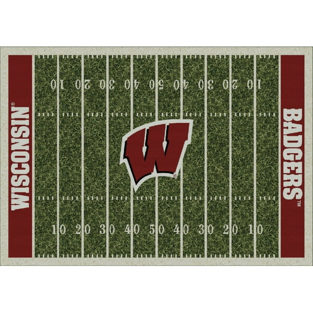 Wisconsin Badgers Football Stadium : Milliken Ncaa College Home Field Area Rug Wisconsin Badgers 01490 3 10 X 5 4 Rectangle Walmart Com Walmart Com