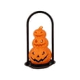 thumbnail image 2 of Halloween Decorations Savings, Tarmeek Halloween Pumpkin LED Candle Flameless Candle Orange Plastic Glow-in-the-Dark Spooky Light Party Decor for Home Tabletop Standard Size Pumpkin Themed, 2 of 5