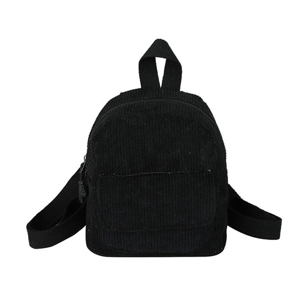 Qarigey Mochila de viaje versátil con correa ajustable Mochilas de viaje para mujer Mochilas Bolsas de mensajero y de hombro Negro