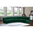 thumbnail image 2 of Meridian Furniture Sectionnel Modulaire 5 Pcs en Velours Vert Limitless, 2 of 9