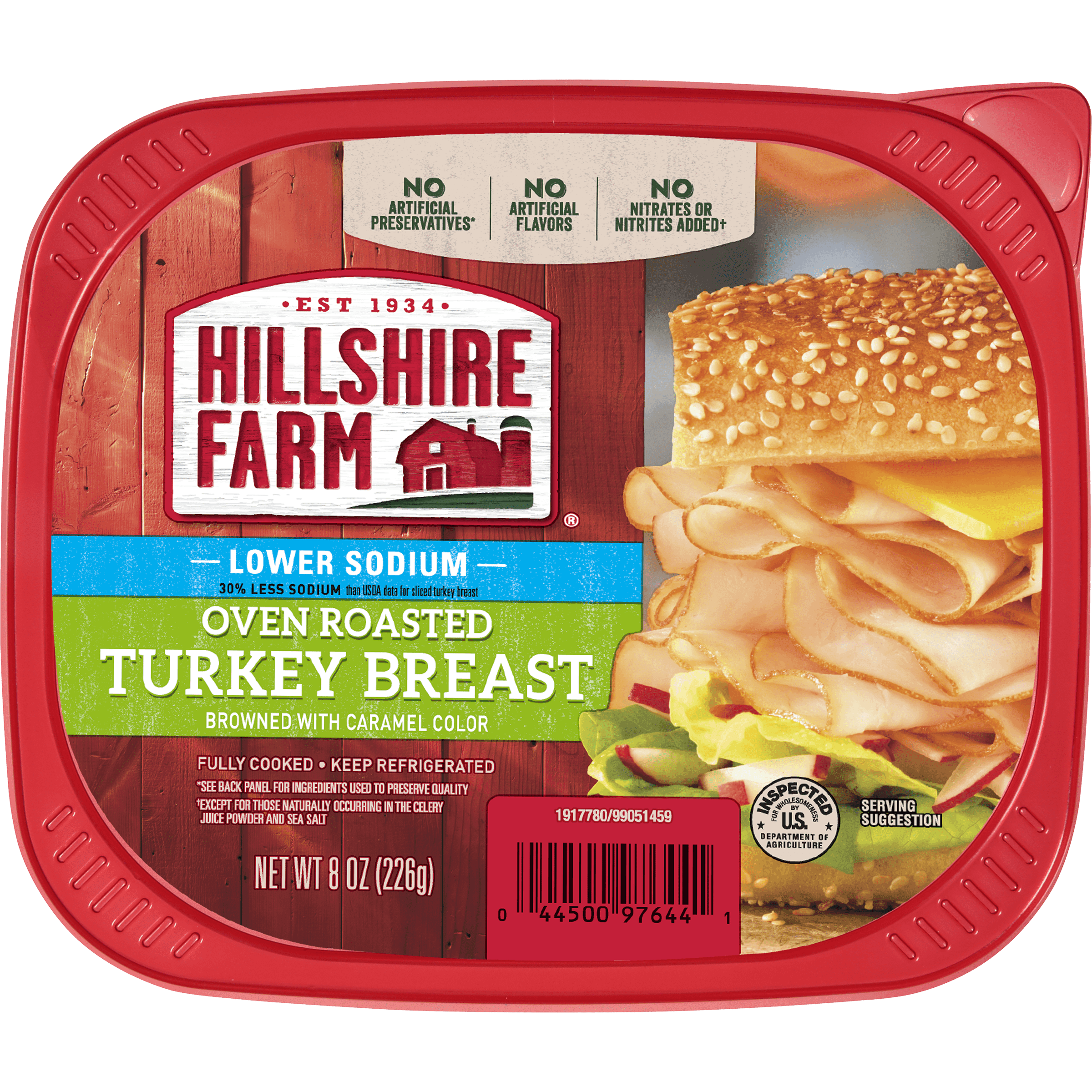 Hillshire Farm® Ultra Thin Sliced Lunchmeat, Lower Sodium Oven Roasted