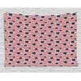 thumbnail image 1 of 4th of July Tapestry, Flag of the Greatest Nation in the World Stars and Stripes Old Glory, Wall Hanging for Bedroom Living Room Dorm Decor, 80W X 60L Inches, Royal Blue Ruby White, by Ambesonne, 1 of 2