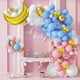 thumbnail image 1 of 126pcs Gender Reveal Party Supplies Pink And Blue Balloon Garland Arch Kit, Gold Moon&stars Foil Confetti Pastel White Balloons For Birthday Boy Or Gi, 1 of 4