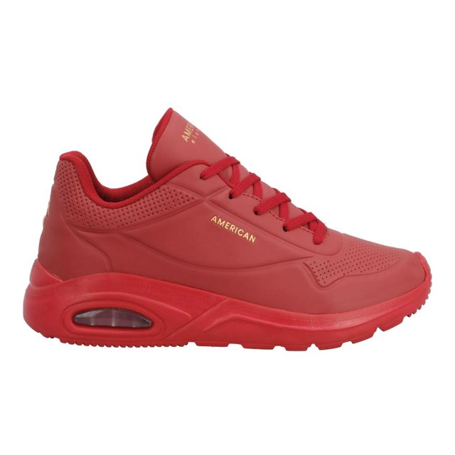 Tenis Niño American Fire Casuales Burbuja rojo 18