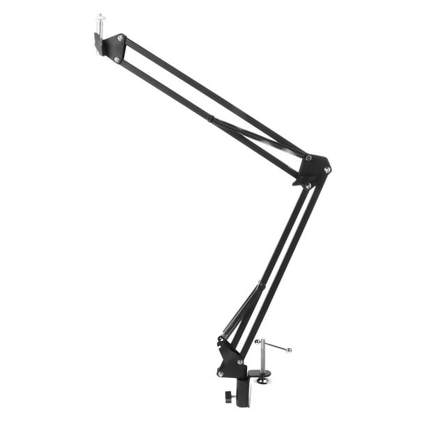 Soporte para cámara web Soporte de abrazadera para cámara web Soporte de brazo de tijera con suspensión ajustable