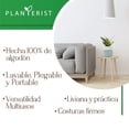 thumbnail image 3 of Planterist Cesta Organizadora Chica Tejida – Algodón Lavable, Plegable y Portable – Multiusos 19.5x17.5 cm para Almacenaje, Decoración y Ropa Sucia (Ajijic), 3 of 9