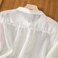 thumbnail image 7 of Lixiuxyad Women's Casual Short Sleeve Embroidered Tshirt Comfortable Summer Top For Daily Wear With Jeans Or Pants Womens Summer T Shirts,White XXL, 7 of 7
