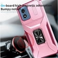 thumbnail image 2 of Funda para GANGXUN Motorola Moto G22 - Soporte metálico, Función magnética, Rosa, 2 of 5