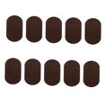 thumbnail image 4 of Raindrops 10Pcs Coffee Colored Patches for Jeans and Shirts, 4 of 8