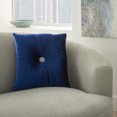 thumbnail image 4 of Nourison Inspire Me! Home Décor Navy Decorative Throw Pillow , 18"X18", 4 of 5