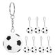 thumbnail image 1 of 8 llaveros de fútbol: llaveros de pelota deportiva, llavero de fútbol para niños, escuela, carnaval, recompensa, fiesta de cumpleaños, regalo, relleno de bolsas, recuerdo del equipo., 1 of 7