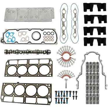 Genrics DOD AFM Camshaft Gasket Kit Replacement for Chevy GMC 5.3L Truck and SUV Cam Lifters Bolts