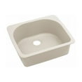 thumbnail image 2 of Elkay ELGS2522SD0 Quartz Classic 25" Single Bowl Drop In Kitchen Sink with Rear Center Drain In Sand, 2 of 12