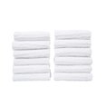 thumbnail image 2 of Linteum Textile Kitchen Towels 100% Cotton Ribbed Bar Mops Pack of 12 (16x19 inches) White, 2 of 8