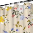 thumbnail image 4 of Waterproof Pioneer Shower Curtain 72x84 Inch Polyester Unique Cute Floral Shower Curtain for Bathroom Hotel Home Decor with 12 Plastic Hooks, 4 of 5