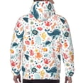 thumbnail image 5 of Hoodies for Men - Sea Animal 1 Long Sleeve Comfrt Men'S Fashion Hoodies & Sweatshirts, Sweatshirts for Men Hoodies Pullover Clothing Clothes with Pouch, 5 of 7