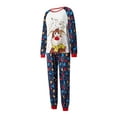 thumbnail image 3 of Meihuid Matching Family Pajamas Sets Long Sleeve Christmas Reindeer Plaid Pjs Striped Women Holiday Sleepwear Homewear, 3 of 6