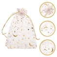 thumbnail image 3 of 100pcs Mesh Gift Bags Drawstring Goodie Bags Favor Bags Gift Pouch Small Jewelry Bags, 3 of 8