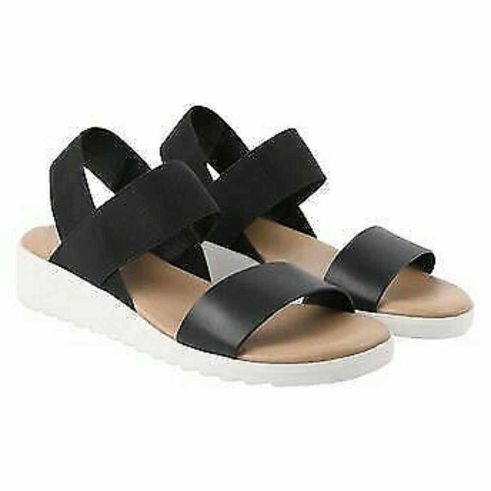 Kensie Kensie Ladies' Everly Sandal in Black, 8