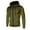 Army Green, variant on tklpehg Mens Coats and Jackets Zipper Hooded Drawstring Sports Outwear & Jackets with Pockets Long Sleeve Solid Color Fall Winter Warm Coats Casual Fashion Outerwear (Black,XXL)
