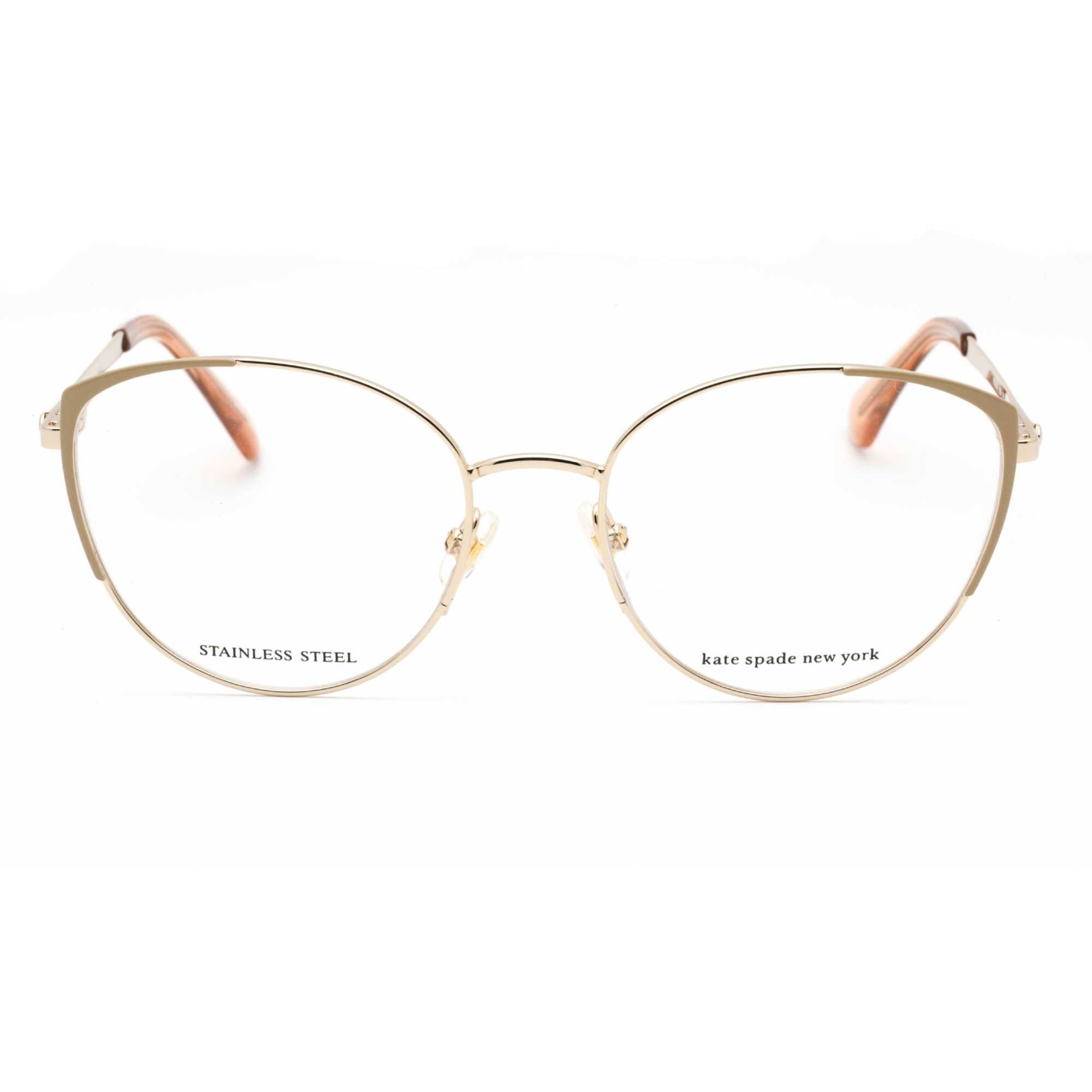 Kate Spade NOEL/G 0J5G 00 Women's Gold Metal Frame Eyeglasses