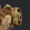 thumbnail image 3 of Stainless Steel Ring Ancient Bronze Size 8 9 10 11 12 Stylish Simple Personality Accessories Ring Stylish Ring, 3 of 5