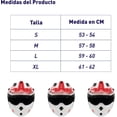 thumbnail image 4 of Casco para Motocicleta Bluelander de Doble Visera con Certificación ECE, Blanco, Talla M, 4 of 5