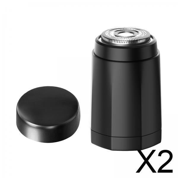 Afeitadora eléctrica,Afeitadora eléctrica recortadora de barba para hombres Afeitadora facial,Afeitadora portátil y húmedo Afeitadora facial,Recortadora de barba facial compacta