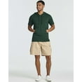 thumbnail image 6 of Real Essentials Men's Cotton Short-Sleeve Hoodie Hooded T-Shirt With Drawstring & Pockets (Available In Big & Tall), 6 of 6