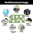 thumbnail image 3 of Cartoon Daisy Cat Pattern Mouse Pad,Desk Mat,Game Mat,Makeup Table Mat,Varied Use Mat for Office/Home/Study Girls Women(31.5''''X15.7'''',Green&Daisy Cat), 3 of 6