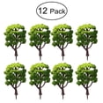 thumbnail image 1 of Miangastore Model Railroad Green ABS Plastic 12Pcs 3-16in, 1 of 8