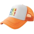 thumbnail image 1 of Retro Aloha Hawaii Mesh Back Trucker Cap Baseball Cap, 1 of 8