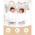 thumbnail image 3 of Sage Green Coastal Pillow Cases Body Size, Smooth Satin Pillowcase for Hair and Skin, Summer Beach Starfish Coral Nautical Decorative Cooling Bed Pillow Covers with Zipper, 20x54 Inches, 3 of 4