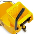 thumbnail image 5 of Dryser Commercial Mop Bucket with Side Press Wringer, 26 Quart, Yellow, 5 of 8