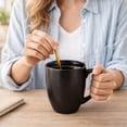 thumbnail image 4 of 16oz Ceramic Coffee Mugs Set of 6 Large Coffee Cups with Handle for Tea Latte Cappuccino Microwave and Dishwasher Safe, 4 of 8