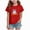 Y373-Red, variant on CAUYDY Toddler Girls Boys Halloween Shirt Cute Graphic Tshirt Kids Outfits Short Sleeve Tees Tops,9-10 Y